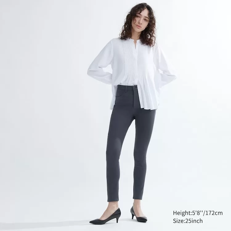 Jeans Uniqlo Jnd Jeggings Women Gray-EPA147938