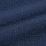 Uniqlo 100% Cotton Seersucker Short Sleeved Blouses for Boys Navy Blue