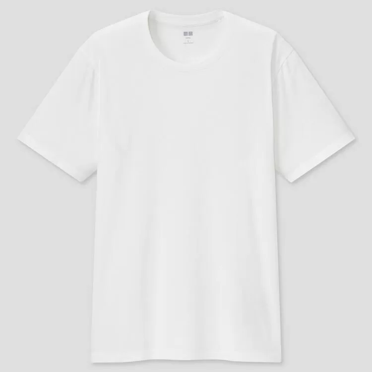 Uniqlo 100% Supima Cotton Crew Neck T-Shirt (2021 Season) Men’s White Uniqlo 100% Supima Cotton Crew Neck T-Shirt (2021 Season) Men’s White