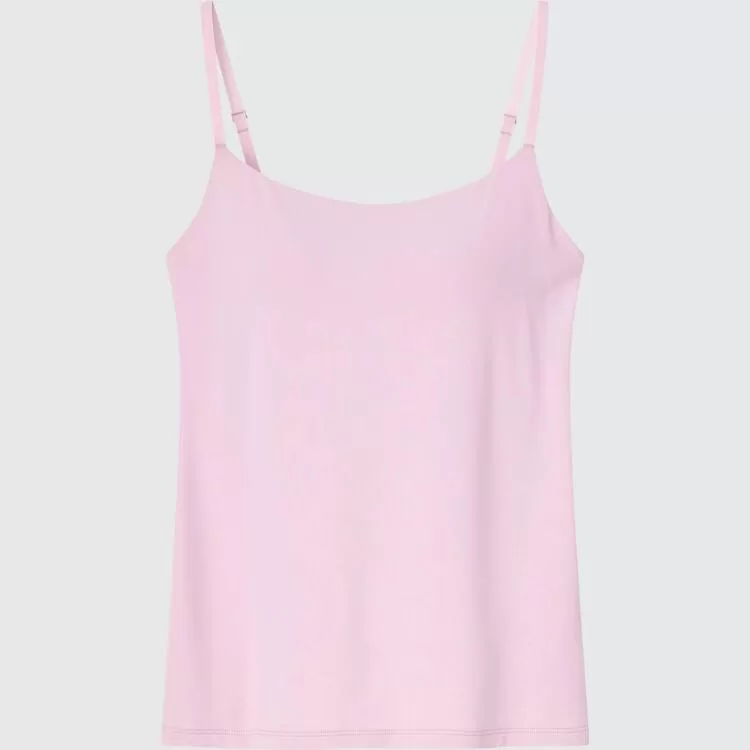 Uniqlo Airism Camisole Tops Women Pink Uniqlo Airism Camisole Tops Women Pink