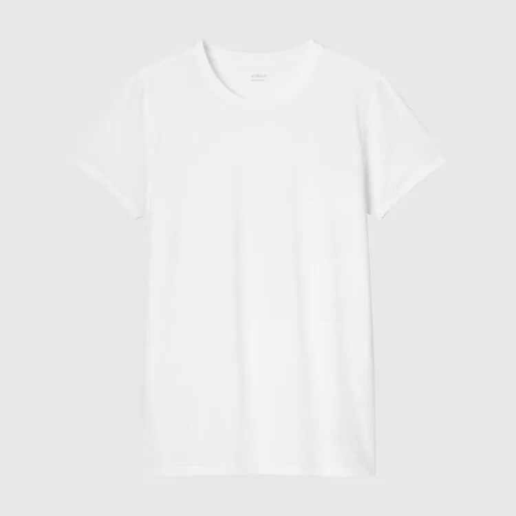 Uniqlo Airism Dry-ex Mesh Crew Neck Short Sleeved Men’s T-Shirt White Uniqlo Airism Dry-ex Mesh Crew Neck Short Sleeved Men’s T-Shirt White