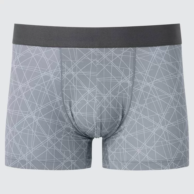 Uniqlo Airism Low Rise Lined Boxers Men’s Underwear Grey Uniqlo Airism Low Rise Lined Boxers Men’s Underwear Grey