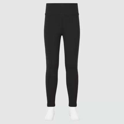 Uniqlo Airism UV Protection Soft Kids Leggings Black