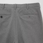 Uniqlo Airsense Ultra Light Houndstooth Men’s Pants Grey