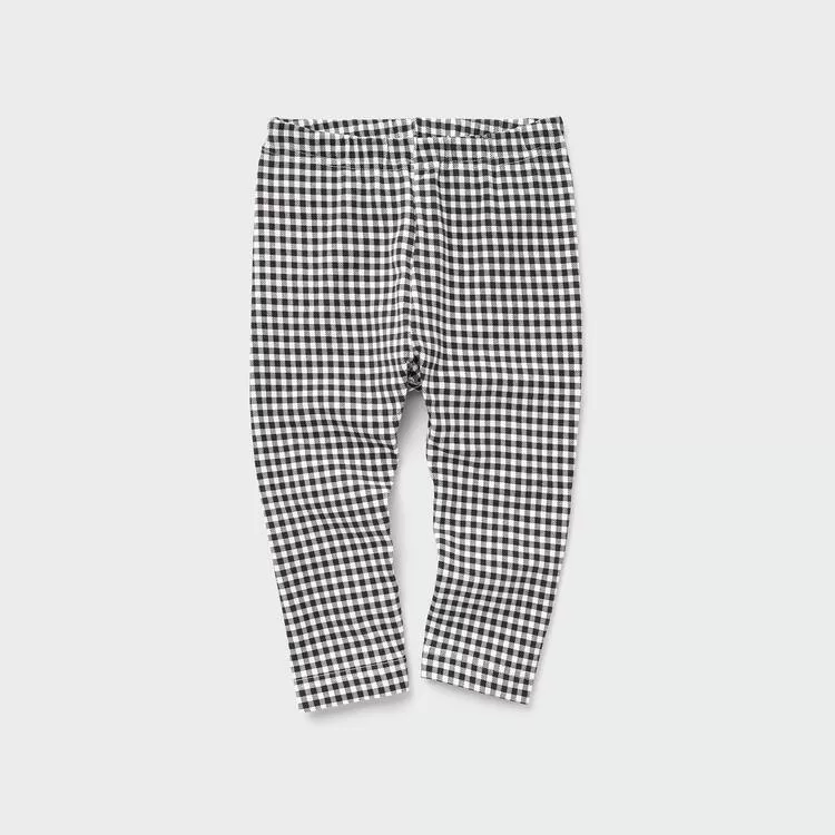 Uniqlo Checked Baby Black Leggings Uniqlo Checked Baby Black Leggings