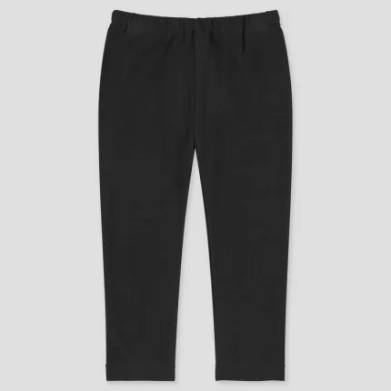 Uniqlo Cotton Leggings (2021 Season) Baby Black