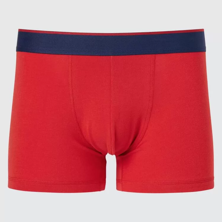 Uniqlo Cotton Low Rise Boxer Men’s Underwear Red Uniqlo Cotton Low Rise Boxer Men’s Underwear Red