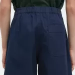 Uniqlo Cotton Twill Easy Shorts Boys Navy Blue