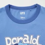 Uniqlo Disney Beyond Time Ut Printed T-Shirt Kids Blue
