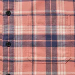 Uniqlo Flannel Regular Fit Checked (Regular Collar) Men’s Shirts Pink