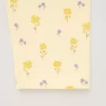 Uniqlo Flower Print Baby Leggings Yellow
