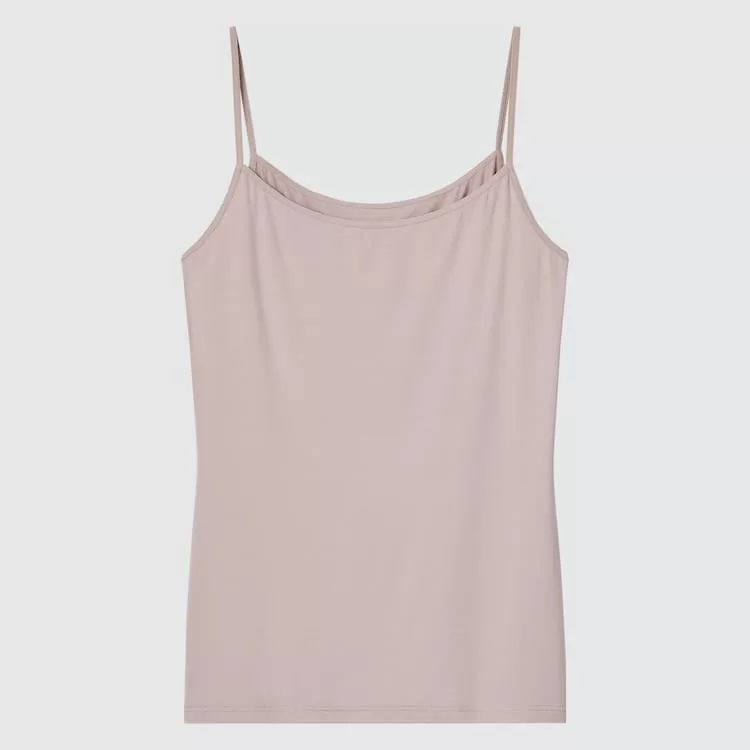 Uniqlo Heattech Thermal Camisole Vest Women Beige Uniqlo Heattech Thermal Camisole Vest Women Beige