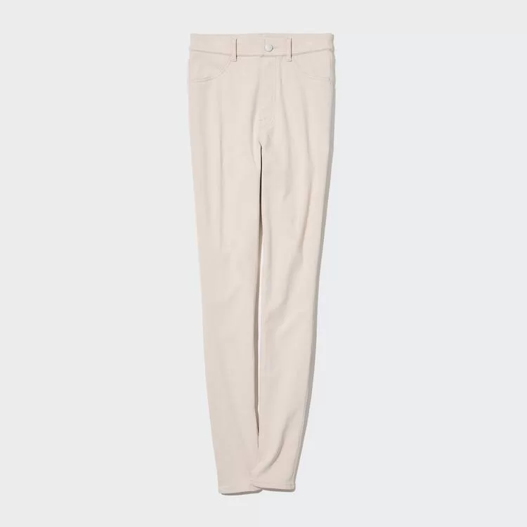Uniqlo Heattech Ultra Stretch Thermal Leggings (Long) Woman Beige Uniqlo Heattech Ultra Stretch Thermal Leggings (Long) Woman Beige