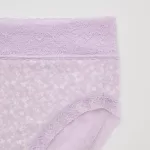 Uniqlo High Rise Flower Print Women’s Underwear Pink