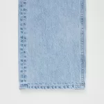 Uniqlo High Rise Straight Leg Distressed Women’s Jeans Blue