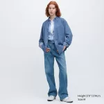 Uniqlo Indigo Denim Regular Fit (Regular Collar) Men’s Blue Shirts