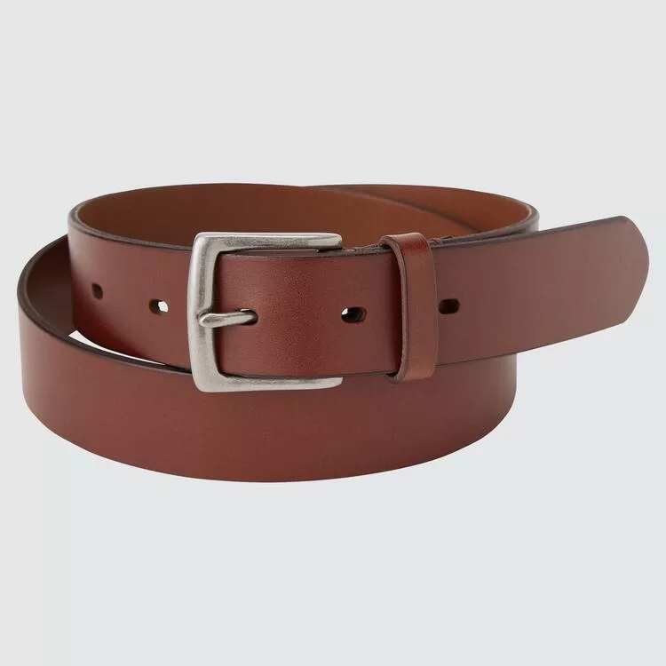 Uniqlo Italian Leather Belts (2021 Season) Men Brown Uniqlo Italian Leather Belts (2021 Season) Men Brown