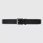 Uniqlo Italian Leather Men’s Belts Black