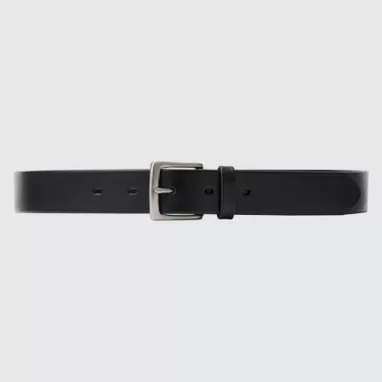 Uniqlo Italian Leather Men’s Belts Black