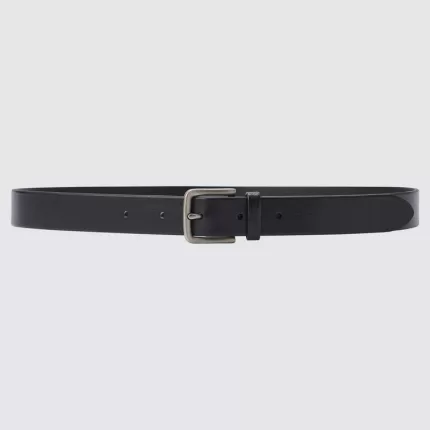 Uniqlo Italian Leather Vintage Style Men’s Belts Black