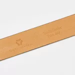 Uniqlo Italian Saddle Leather Belts (2021 Season) Men Dark Brown