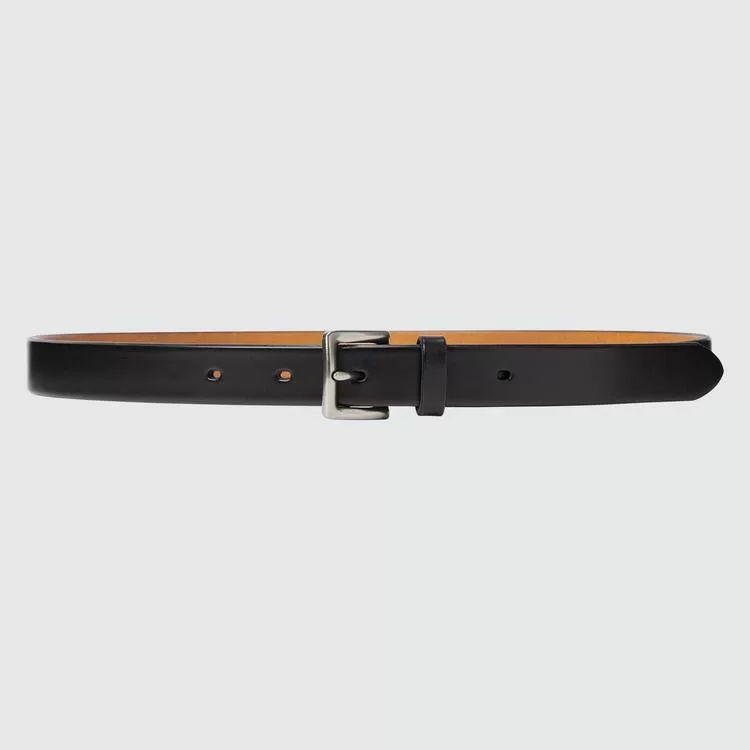 Uniqlo Italian Saddle Leather Belts Men Black Uniqlo Italian Saddle Leather Belts Men Black