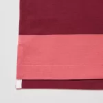 Uniqlo JW Anderson Striped Polo Short Sleeved Dress Women Pink