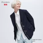 Uniqlo Jw Anderson Airsense Ultra Light Women’s Jackets Navy Blue