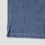 Uniqlo Jw Anderson Chambray Oversized Short Sleeved Men’s Shirts Blue