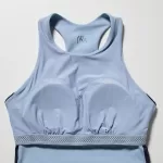 Uniqlo Jw Anderson Cropped Fit Sleeveless Women’s Bras Blue