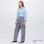 Uniqlo Linen Blend Easy Women’s Homewear Grey