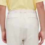 Uniqlo Linen Blend Relaxed Fit Jogger Pants Boys Beige