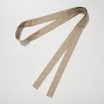 Uniqlo Linen Blend Short Sleeved Romper Dress Women Grey