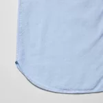 Uniqlo Linen Blend Short Sleeved Set Women’s Homewear Blue