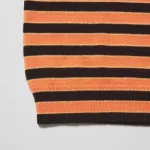 Uniqlo Marni Cashmere Striped Turtleneck Women’s Knitwear Orange