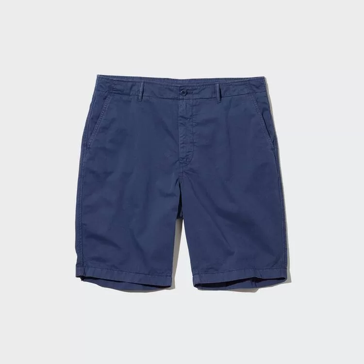Uniqlo Men’s Chino Shorts Blue Uniqlo Men’s Chino Shorts Blue