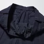 Uniqlo Men’s Smart Patterned Ankle Length (Long) Pants Navy Blue