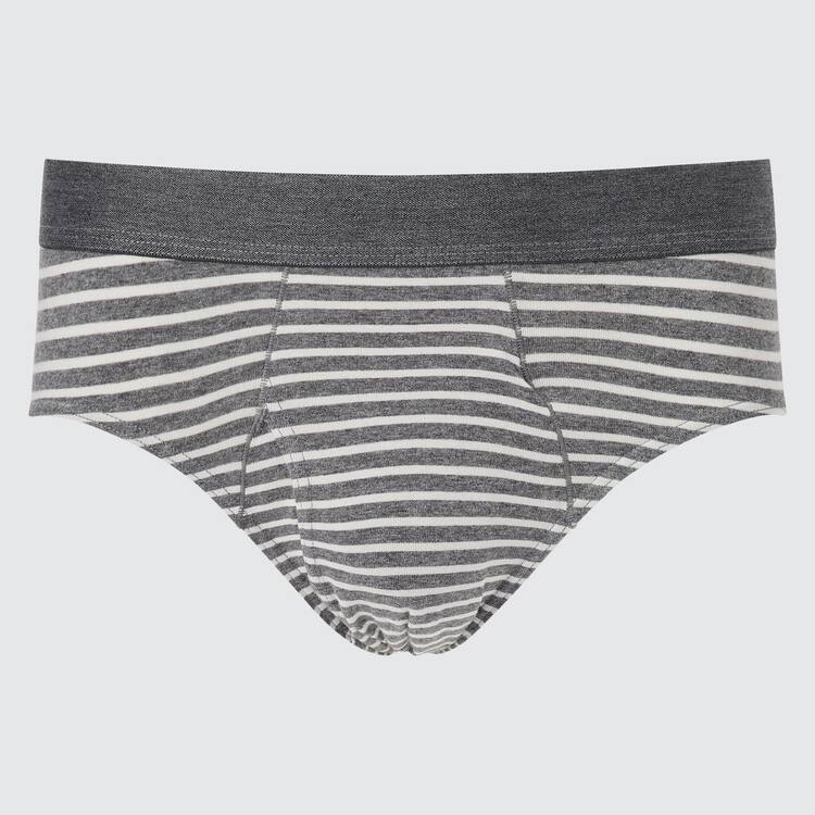 Uniqlo Men’s Striped Underwear Grey Uniqlo Men’s Striped Underwear Grey