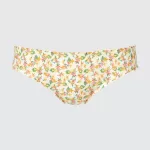 Uniqlo Mid Rise Flower Print Frill Women’s Underwear Creme