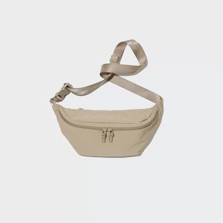 Uniqlo Nylon Crossbody Bags for Women Beige Uniqlo Nylon Crossbody Bags for Women Beige