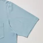 Uniqlo Oversized Pocket Crew Neck Half Sleeved T-shirt Men Blue