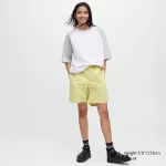 Uniqlo Oversized Raglan Half Sleeved Men’s T-shirt Gray