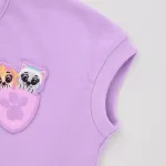 Uniqlo Paw Patrol Ut Printed Baby Purple T-shirt