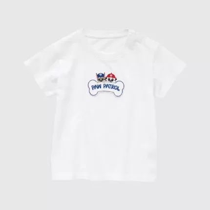 Uniqlo Paw Patrol Ut Printed Baby White T-shirt