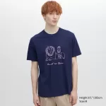 Uniqlo Peace For All Ut Printed T-Shirt (Lisa Larson) Men’s Navy Blue