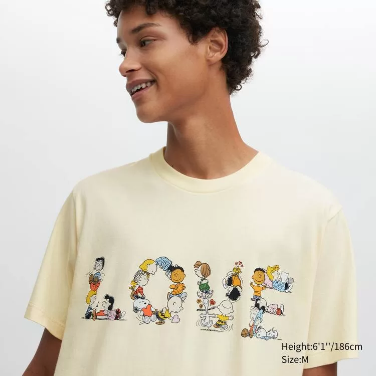 Uniqlo Peace For All Ut Printed T-Shirt (Peanuts) Men’s Yellow Uniqlo Peace For All Ut Printed T-Shirt (Peanuts) Men’s Yellow