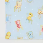 Uniqlo Picturebook Ut Printed Baby T-Shirt Light Blue