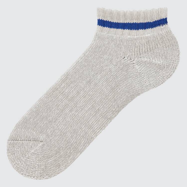 Uniqlo Pile Plating Short Socks Men Grey Uniqlo Pile Plating Short Socks Men Grey