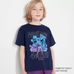 Uniqlo Pokemon Ut Printed T-Shirt Kids Navy Blue