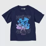 Uniqlo Pokemon Ut Printed T-Shirt Kids Navy Blue